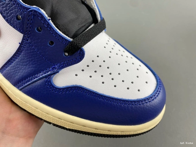 1st Kicks Rare Deep Blue Jordan DZ5485-100 1 Royal Air High Air OG 0701
